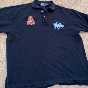 Vintage pole shirt custom fit